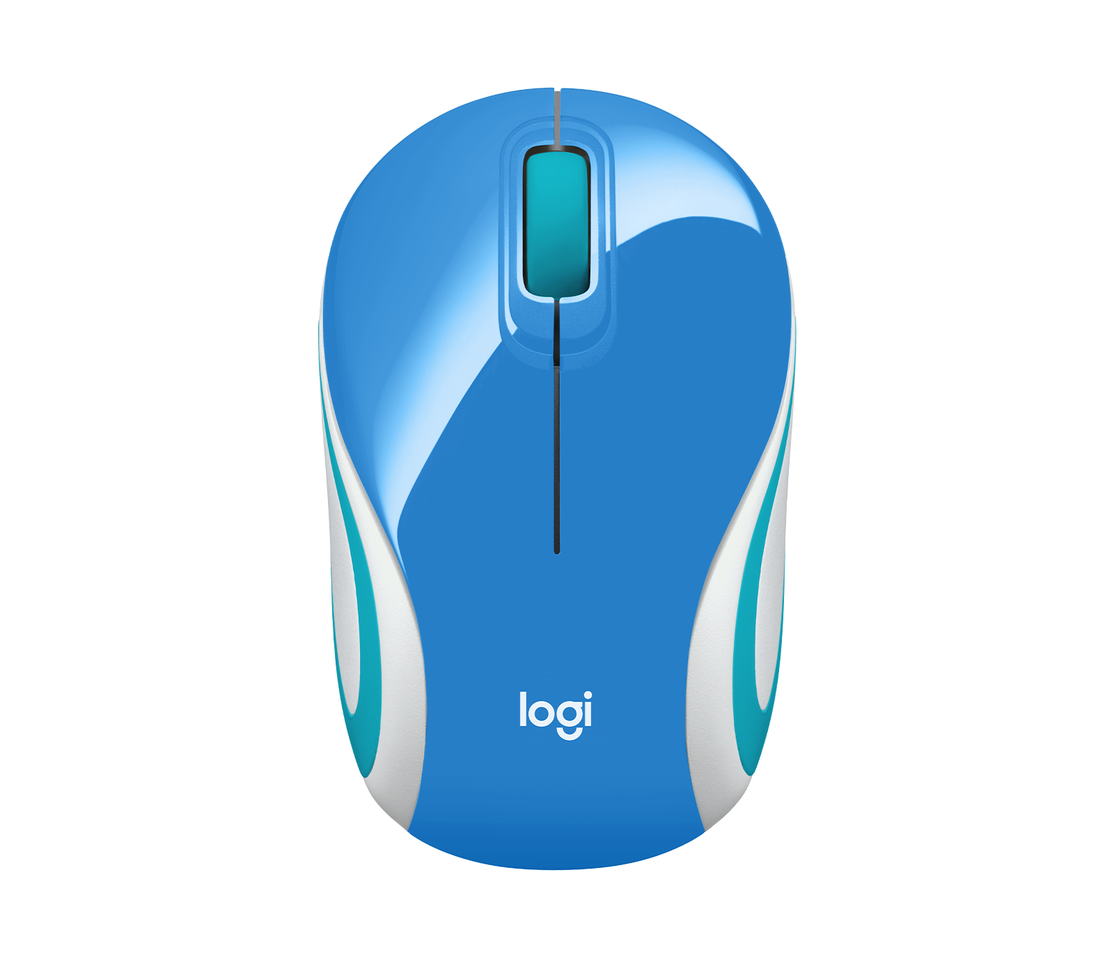 Mini Mouse Logitech M187, Sem fio de 2,4 GHz Preto