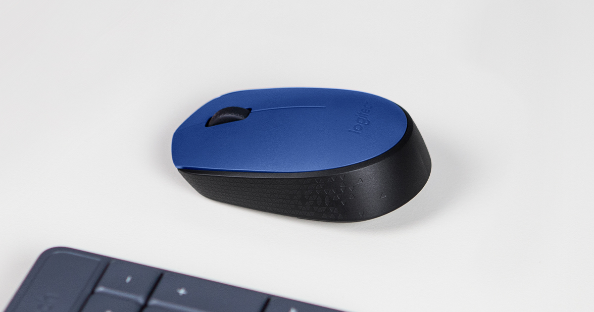 Mouse sem fio Logitech M170 - Preto