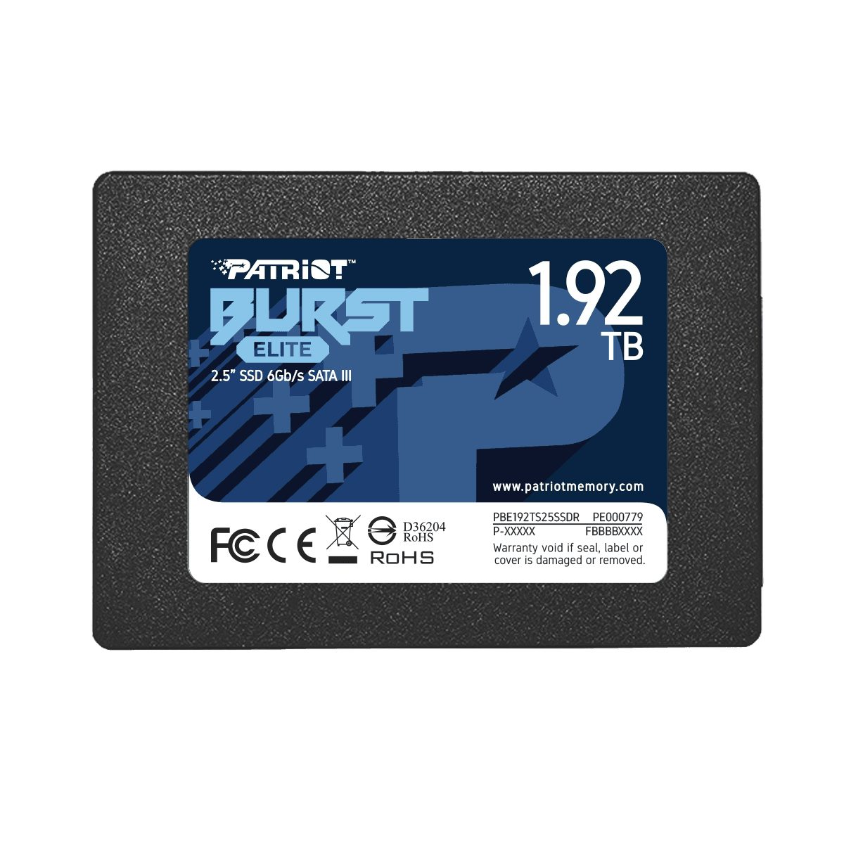 Ssd PATRIOT BURST 480gb 2,5 Sata 3 PBE480GS25SSDR