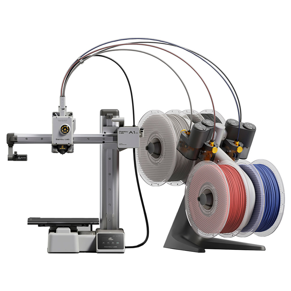 Impressora 3D Bambu Lab A1 Mini + AMS Lite (Combo) Bivolt — PF002-M+SA005-BRA — imagem 2