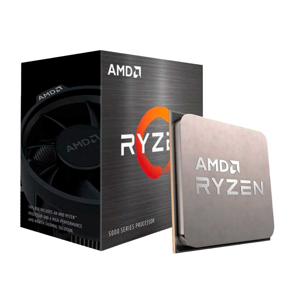 Processador AMD Ryzen 5 5500 3.6GHz (Turbo 4.2GHz) 16MB Cache AM4 — 100-100000457BOX