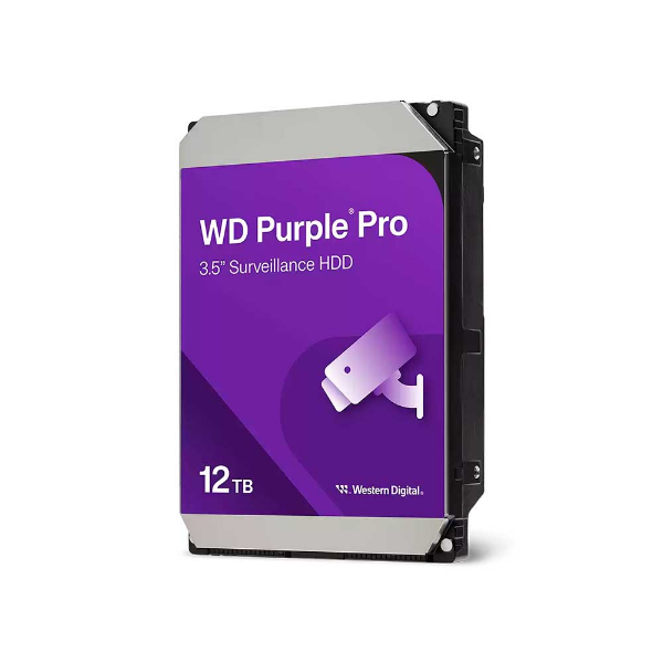 HDD WD PURPLE PRO 12 TB PARA SEGURANCA / VIGILANCIA / DVR - WD122PURP